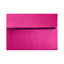 LUX Invitation Envelopes, A7, 5 1/4 inch; x 7 1/4 inch;, Hottie Pink, Pack Of 250