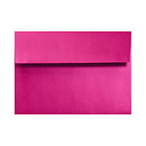 LUX Invitation Envelopes, A7, 5 1/4 inch; x 7 1/4 inch;, Hottie Pink, Pack Of 500