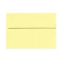 LUX Invitation Envelopes, A7, 5 1/4 inch; x 7 1/4 inch;, Lemonade Yellow, Pack Of 50