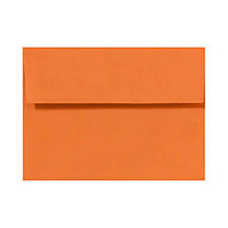 LUX Invitation Envelopes, A7, 5 1/4 inch; x 7 1/4 inch;, Mandarin Orange, Pack Of 500