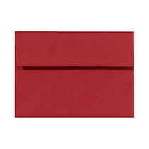 LUX Invitation Envelopes, A7, 5 1/4 inch; x 7 1/4 inch;, Ruby Red, Pack Of 50