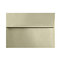 LUX Invitation Envelopes, A7, 5 1/4 inch; x 7 1/4 inch;, Silversand, Pack Of 50