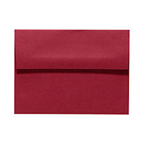 LUX Invitation Envelopes, A9, 5 3/4 inch; x 8 3/4 inch;, Garnet Red, Pack Of 500