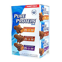 Pure Protein Bars, 1.76 Oz, Box Of 18, Assorted