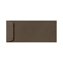 LUX Open-End Envelopes, #10, 4 1/8 inch; x 9 1/2 inch;, Chocolate Brown, Pack Of 1,000