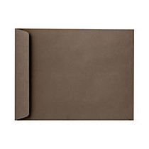 LUX Open-End Envelopes, 10 inch; x 13 inch;, Chocolate Brown, Pack Of 500