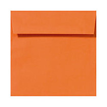 LUX Square Envelopes, 5 1/2 inch; x 5 1/2 inch;, Mandarin Orange, Pack Of 500