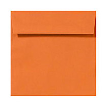 LUX Square Envelopes, 6 1/2 inch; x 6 1/2 inch;, Mandarin Orange, Pack Of 1,000