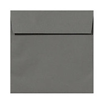 LUX Square Envelopes, 6 1/2 inch; x 6 1/2 inch;, Smoke Gray, Pack Of 1,000