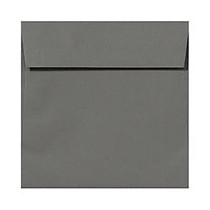 LUX Square Envelopes, 6 1/2 inch; x 6 1/2 inch;, Smoke Gray, Pack Of 250