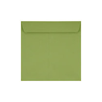 LUX Square Envelopes, 7 1/2 inch; x 7 1/2 inch;, Avocado Green, Pack Of 500