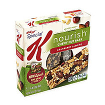 Special K Nourish Chewy Nut Bars, Cranberry Almond, 1.16 Oz, Box Of 5