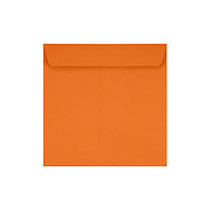 LUX Square Envelopes, 7 1/2 inch; x 7 1/2 inch;, Mandarin Orange, Pack Of 1,000
