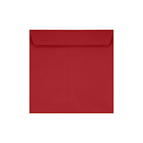 LUX Square Envelopes, 7 1/2 inch; x 7 1/2 inch;, Ruby Red, Pack Of 250