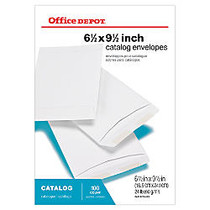 Office Wagon; Brand Catalog Envelopes, 6 1/2 inch; x 9 1/2 inch;, White, Box Of 100