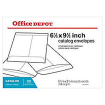 Office Wagon; Brand Large Format Open-End White Envelopes, 6 1/2 inch; x 9 1/2 inch;, Box Of 500