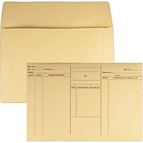 Quality Park Attorney's File Style Fold Flap Envelope - Document - 14.75 inch; Width x 10 inch; Length - 100 / Box - Buff
