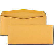 Quality Park Business Envelope - Business - #12 - 4.75 inch; Width x 11 inch; Length - 28 lb - Gummed - Kraft - 500 / Box - Kraft