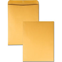 Quality Park Catalog Envelopes - Catalog - #15 1/2 - 12 inch; Width x 15.50 inch; Length - 28 lb - Gummed - Kraft - 100 / Box - Kraft