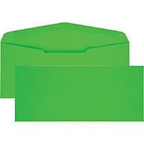 Quality Park Colored Business Envelope - Business - #10 - 9.50 inch; Width x 4.12 inch; Length - 28 lb - Gummed - Wove - 25 / Pack - Green