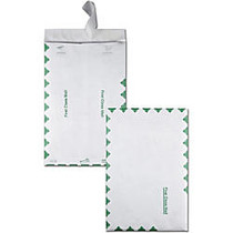 Quality Park; Tyvek; Envelopes, First Class, 14 Lb., 10 inch; x 15 inch;, Green/White, Box Of 100