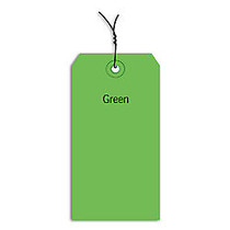 Office Wagon; Brand Prewired Color Shipping Tags, #1, 2 3/4 inch; x 1 3/8 inch;, , Box Of 1,000