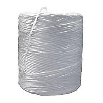 Office Wagon; Brand Tying Twine, 145 Lb Tensile, 8,500', White