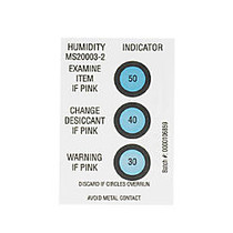 Partners Brand 30-40-50% Humidity Indicators 2 inch; x 3 inch;, Case of 125