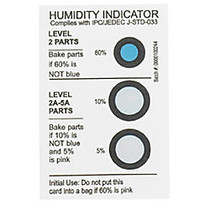 Partners Brand 5-10-60% Humidity Indicators 2 inch; x 3 inch;, Case of 125