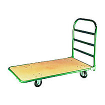 Sparco Heavy-Duty Platform Truck, 1,400 Lb. Capacity, Green