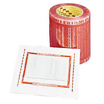 3M Scotch Pouch Tape - Packing List - 5 inch; Width x 6 inch; Length - Self-sealing - Polypropylene - 500 / Roll - Clear