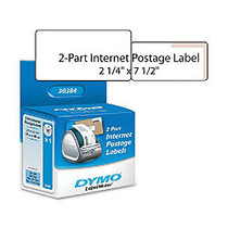 DYMO; LabelWriter; 30384 Fluorescent Internet Postage Labels, 2-Part, For First Class And Express Mail