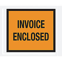 Office Wagon; Brand  inch;Invoice Enclosed inch; Envelopes, Full Face, Orange, 4 1/2 inch; x 5 1/2 inch; Of 1,000