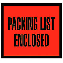 Office Wagon; Brand  inch;Packing List Enclosed inch; Envelopes, Full Face, 4 1/2 inch; x 5 1/2 inch;, Red, Pack Of 1,000