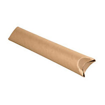 Office Wagon; Brand Kraft Crimped-End Mailing Tubes, 4 inch; x 18 inch;, Pack Of 15