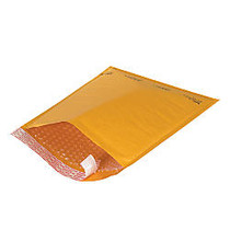 Office Wagon; Brand Kraft Self-Seal Bubble Mailers, #0, 6 inch; x 10 inch;, Pack Of 25