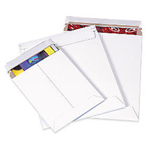 Office Wagon; Brand Self-Seal White Flat Mailers, 13 inch; x 18 inch;, Box Of 100