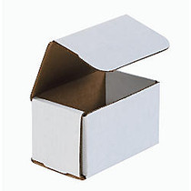 Office Wagon; Brand White Corrugated Mailers, 5 inch; x 3 inch; x 3 inch;, Pack Of 50