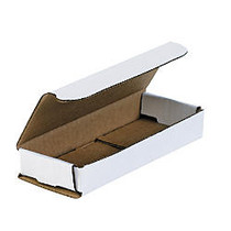 Office Wagon; Brand White Corrugated Mailers, 6 1/2 inch; x 2 1/2 inch; x 1 inch;, , Pack Of 50