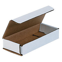 Office Wagon; Brand White Corrugated Mailers, 6 inch; x 2 1/2 inch; x 1 inch;, Pack Of 50