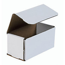 Office Wagon; Brand White Corrugated Mailers, 6 inch; x 3 inch; x 3 inch;, , Pack Of 50