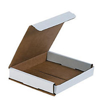 Office Wagon; Brand White Corrugated Mailers, 6 inch; x 6 inch; x 1 inch;, Pack Of 50