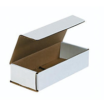 Office Wagon; Brand White Corrugated Mailers, 7 1/2 inch; x 3 1/4 inch; x 1 3/4 inch;, Pack Of 50