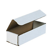 Office Wagon; Brand White Corrugated Mailers, 8 inch; x 3 inch; x 2 inch;, Pack Of 50