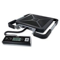 DYMO; Digital USB Shipping Scale With Remote Display, 250-Lb Capacity, Silver