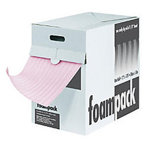 Foam Roll Dispenser Pack, Antistatic, 1/16 inch; x 24 inch; x 175', Perf At 12 inch;