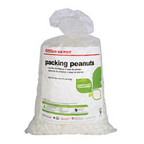 Office Wagon; Brand Loose-Fill Packing Peanuts, 1.5 Cu Ft