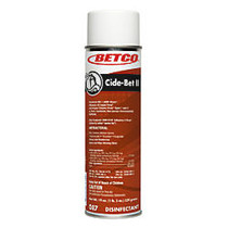 Betco Cide-Bet Aerosol Disinfectant, Citrus Scent, 18-Oz, Pack Of 12