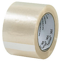 3M; 305 Carton Sealing Tape, 3 inch; x 110 Yd., Clear, Case Of 24