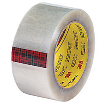 3M; 313 Carton Sealing Tape, 3 inch; x 110 Yd., Clear, Case Of 24